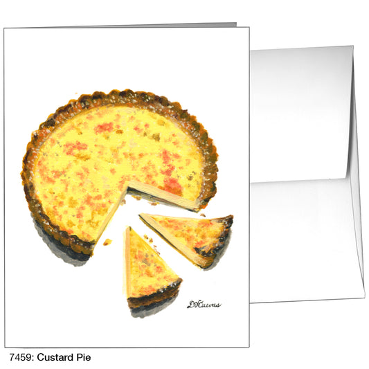 Custard Pie, Greeting Card (7459)