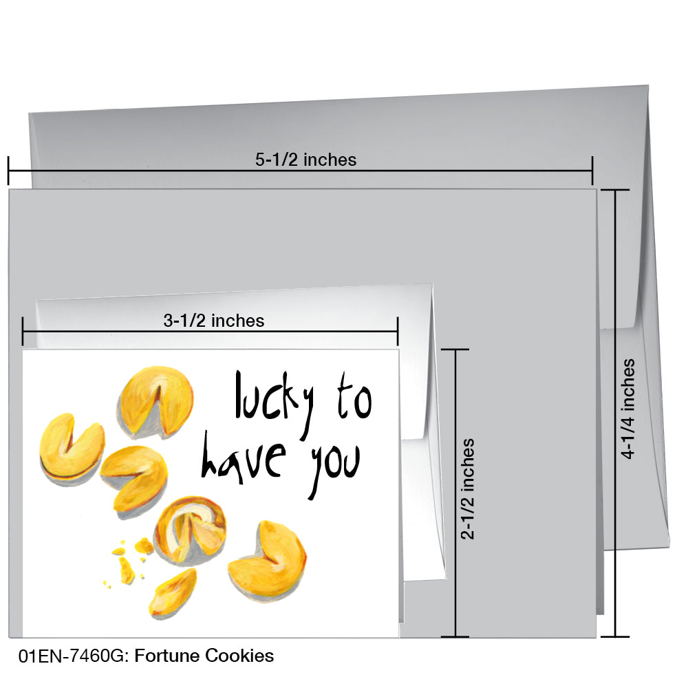Fortune Cookies, Greeting Card (7460G)