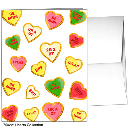 Hearts Collection, Greeting Card (7502A)