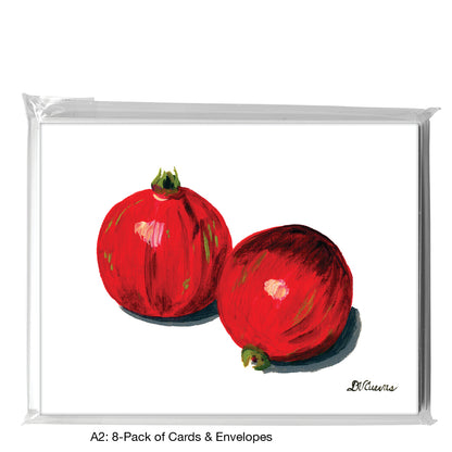Pomegranate Trio 1, Greeting Card (7503C)