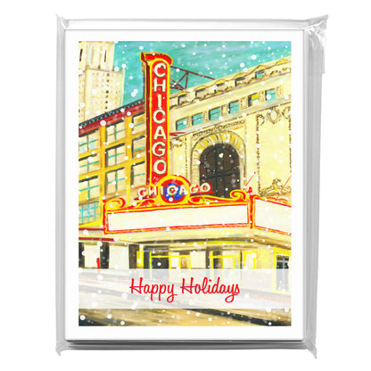 Chicago Theater, Greeting Card (7507B)