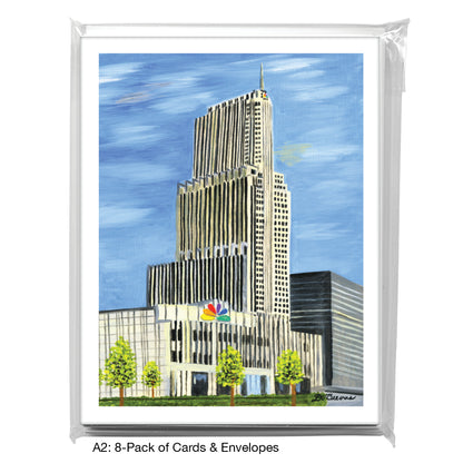 NBC Tower, Chicago, Greeting Card (7509)