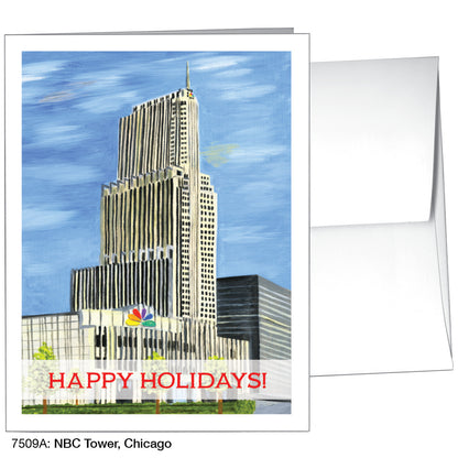 NBC Tower, Chicago, Greeting Card (7509A)