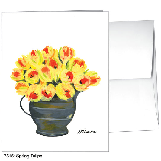 Spring Tulips, Greeting Card (7515)