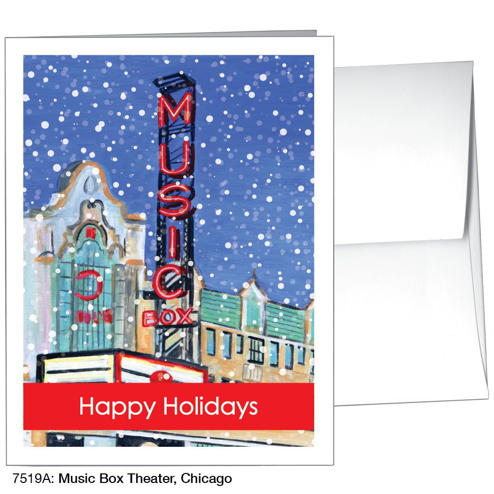 Music Box Theater, Chicago, Greeting Card (7519A)