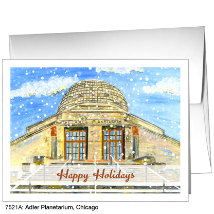 Adler Planetarium, Chicago, Greeting Card (7521A)