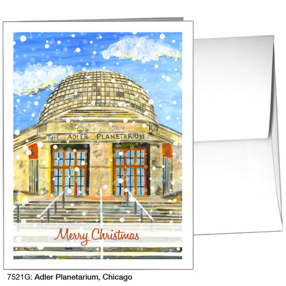 Adler Planetarium, Chicago, Greeting Card (7521G)