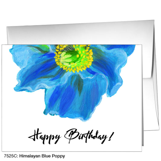 Himalayan Blue Poppy, Greeting Card (7525C)