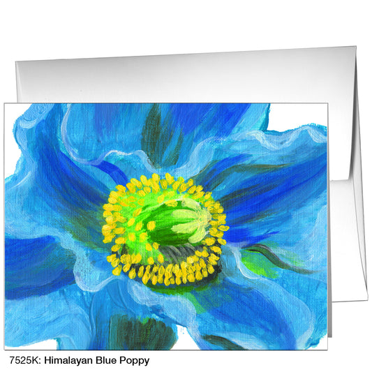 Himalayan Blue Poppy, Greeting Card (7525K)