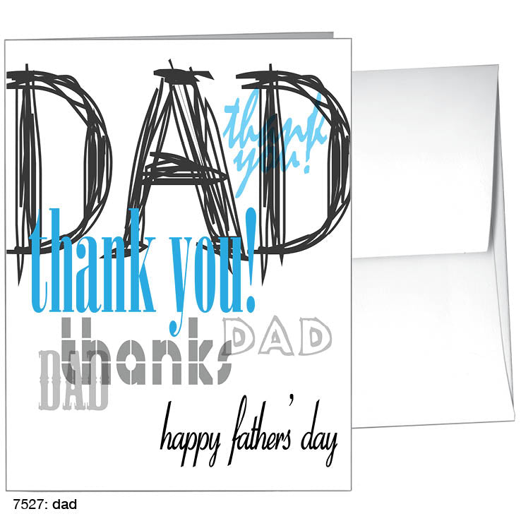 Dad, Greeting Card (7527)