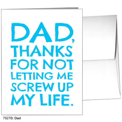 Dad, Greeting Card (7527B)