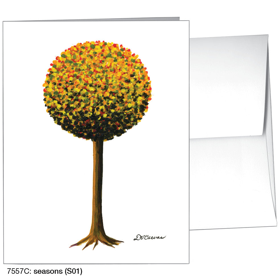 Seasons (01), Greeting Card (7557C)