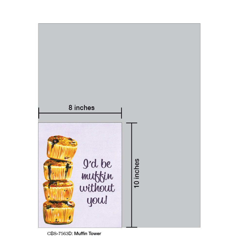 Muffin Tower, Card Board (7563D)