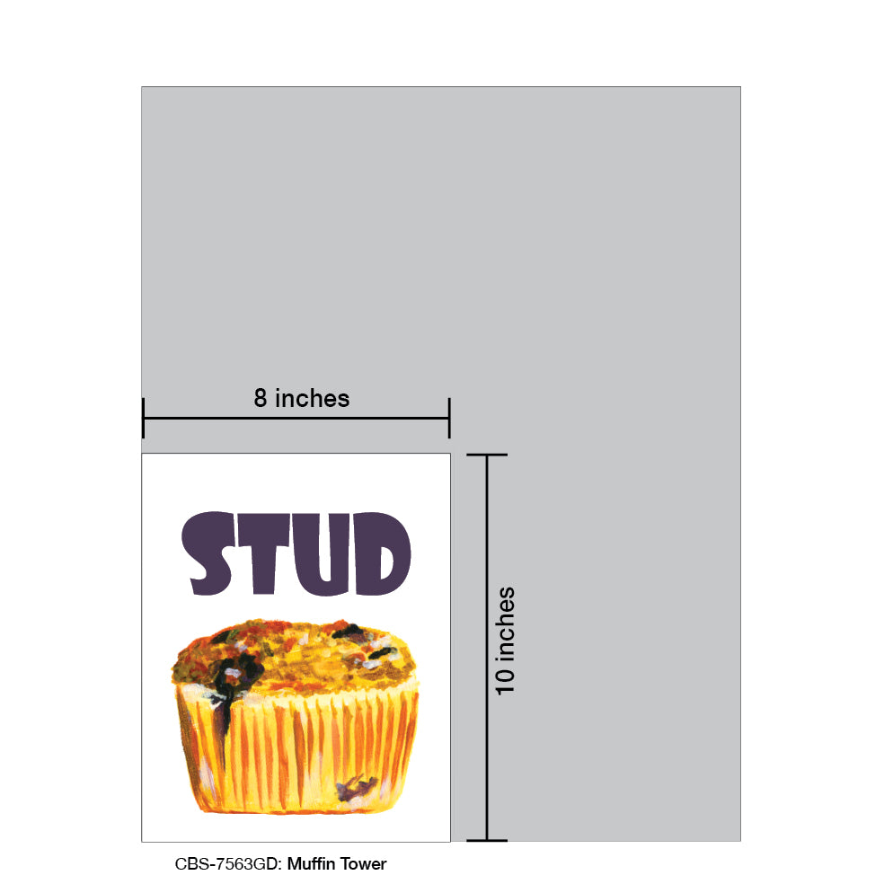 Muffin Tower, Card Board (7563GD)