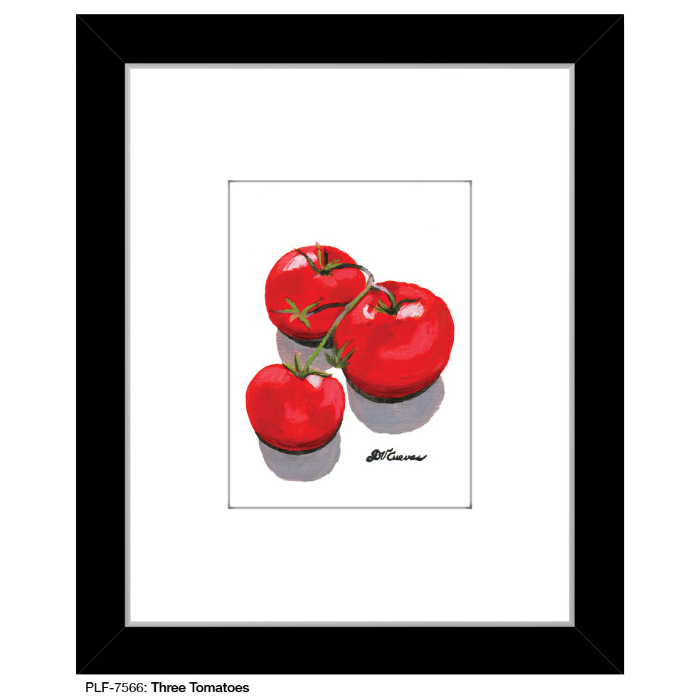 Three Tomatoes, Print (#7566)