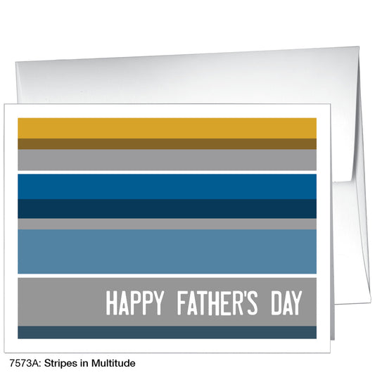 Stripes In Multitude, Greeting Card (7573A)