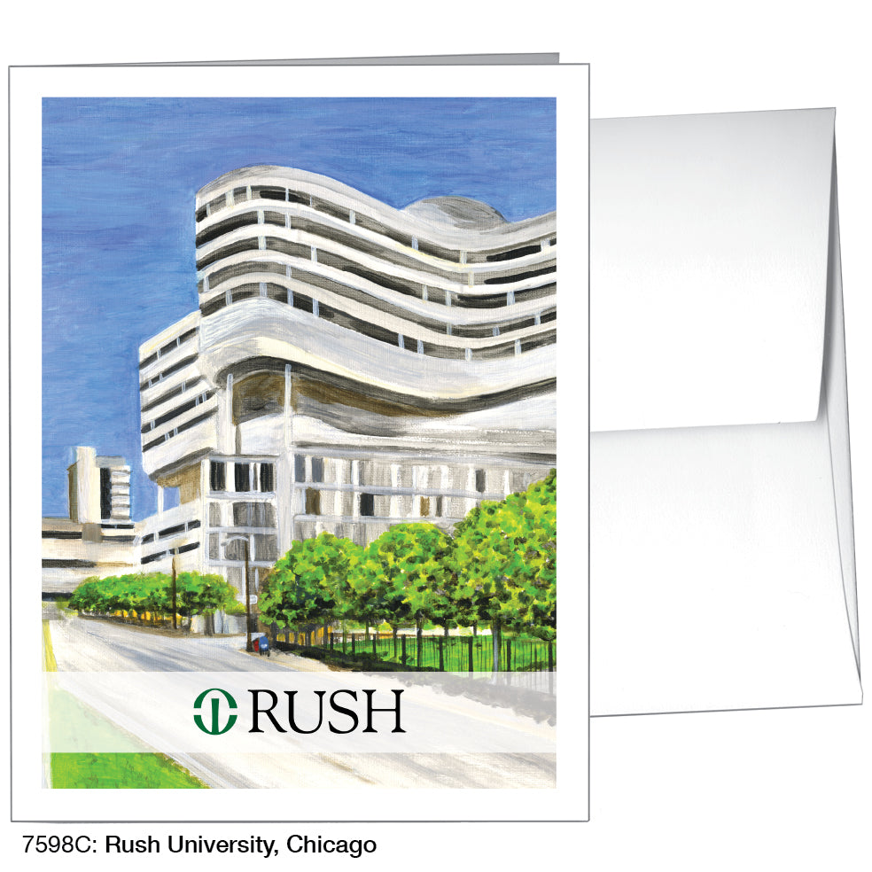 Rush University, Chicago, Greeting Card (7598C)