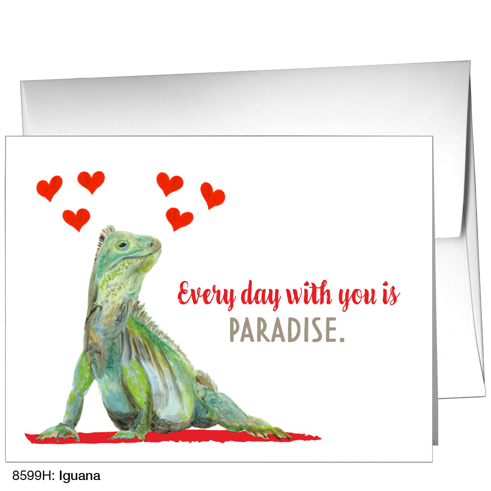 Iguana, Greeting Card (8599H)