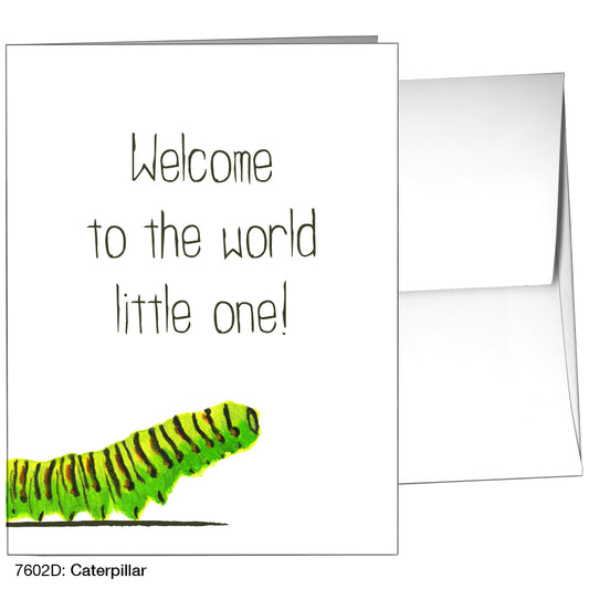 Caterpillar, Greeting Card (7602D)
