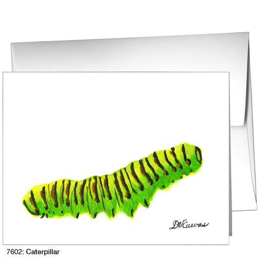 Caterpillar, Greeting Card (7602)