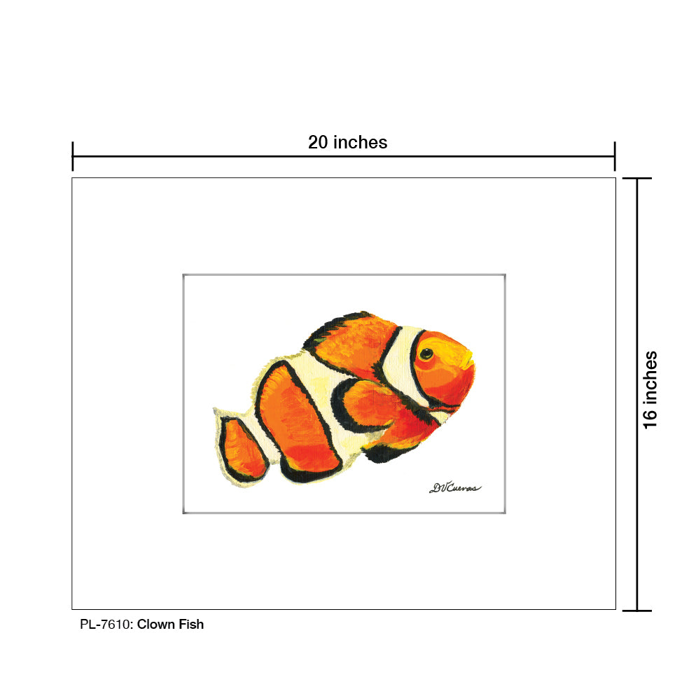 Clown Fish, Print (#7610)