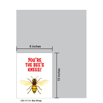 Bee Wings, Card Board (7613A)