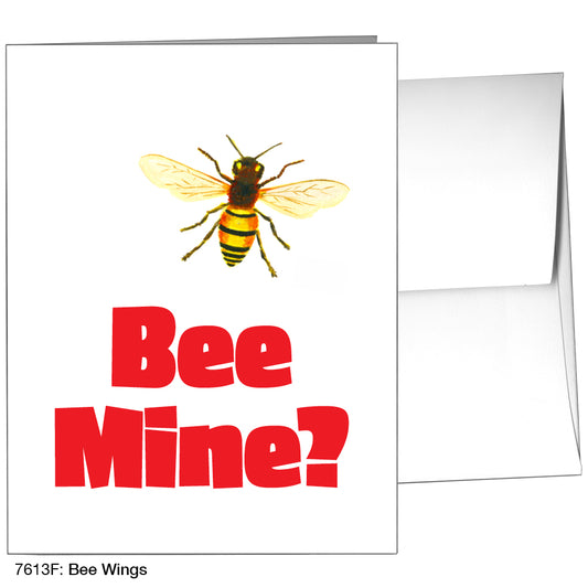 Bee Wings, Greeting Card (7613F)