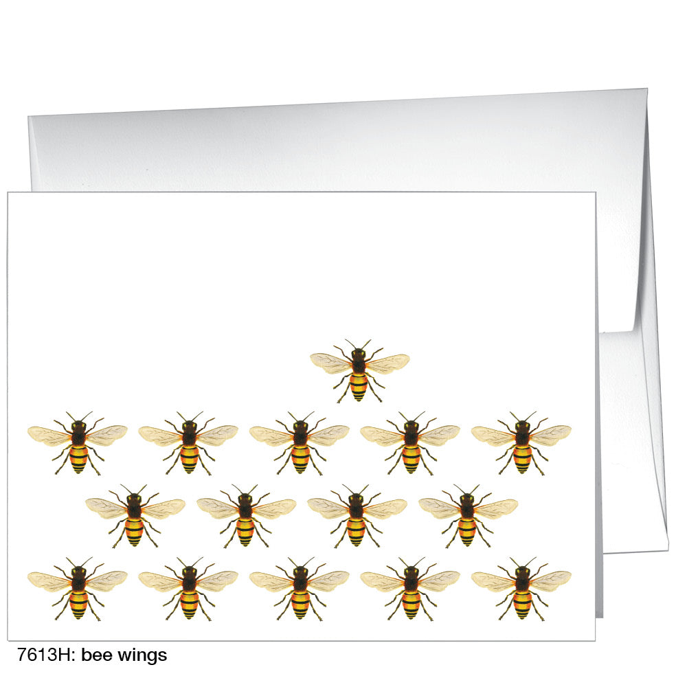 Bee Wings, Greeting Card (7613H)