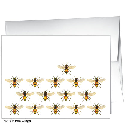Bee Wings, Greeting Card (7613H)