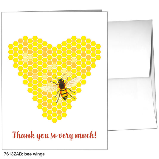 Bee Wings, Greeting Card (7613ZAB)