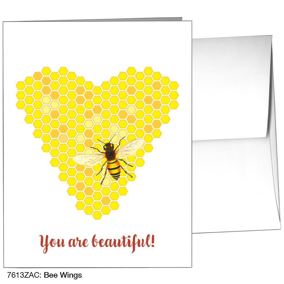 Bee Wings, Greeting Card (7613ZAC)
