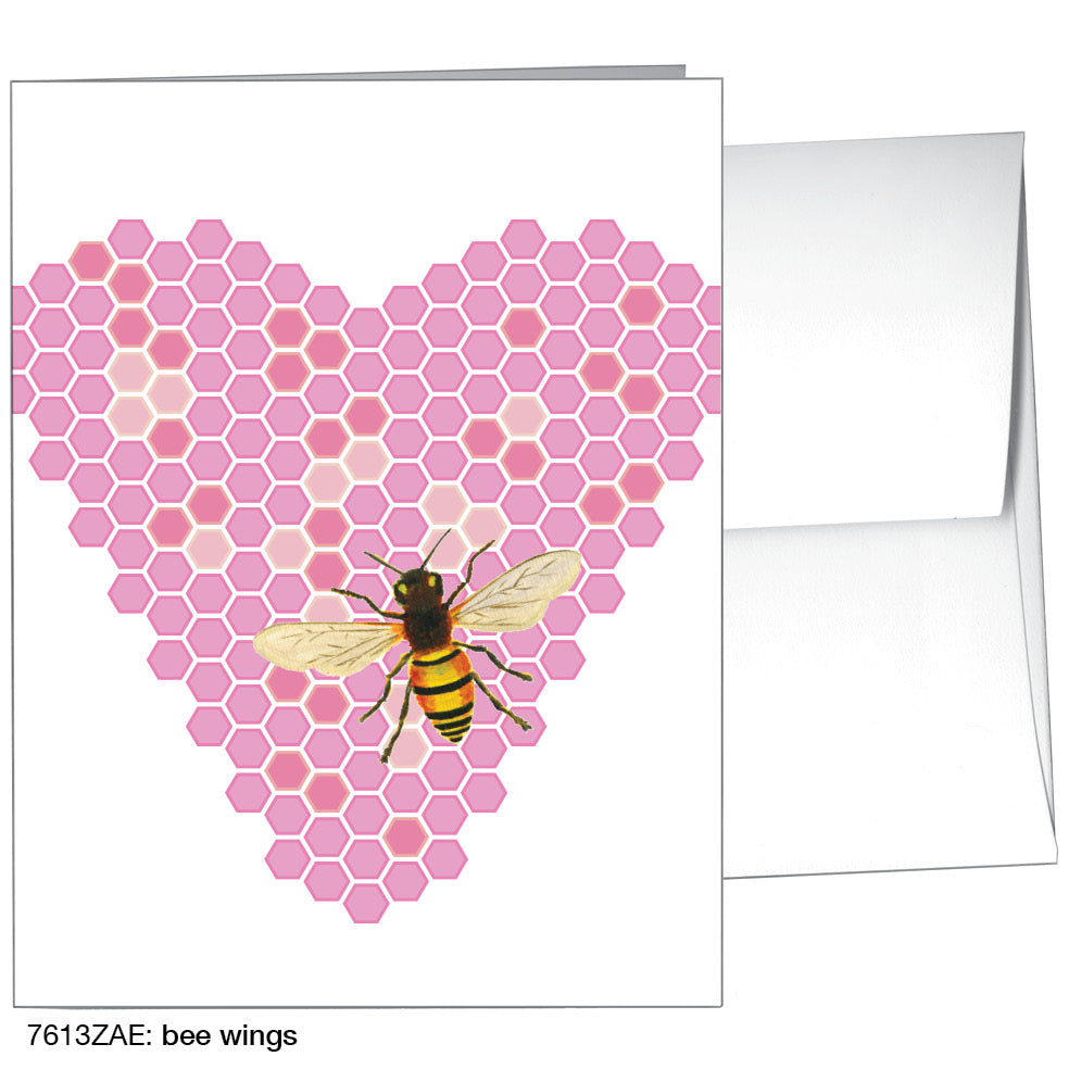 Bee Wings, Greeting Card (7613ZAE)
