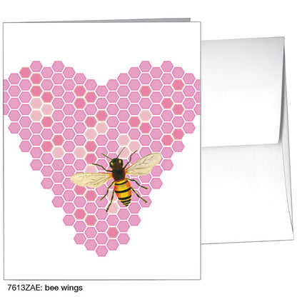 Bee Wings, Greeting Card (7613ZAE)