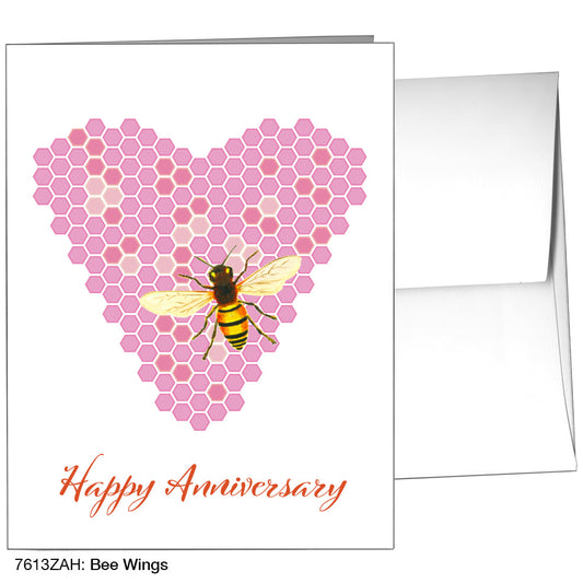 Bee Wings, Greeting Card (7613ZAH)