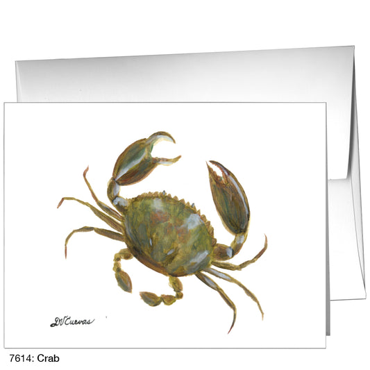 Crab, Greeting Card (7614)