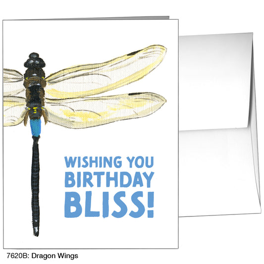 Dragon Wings, Greeting Card (7620B)