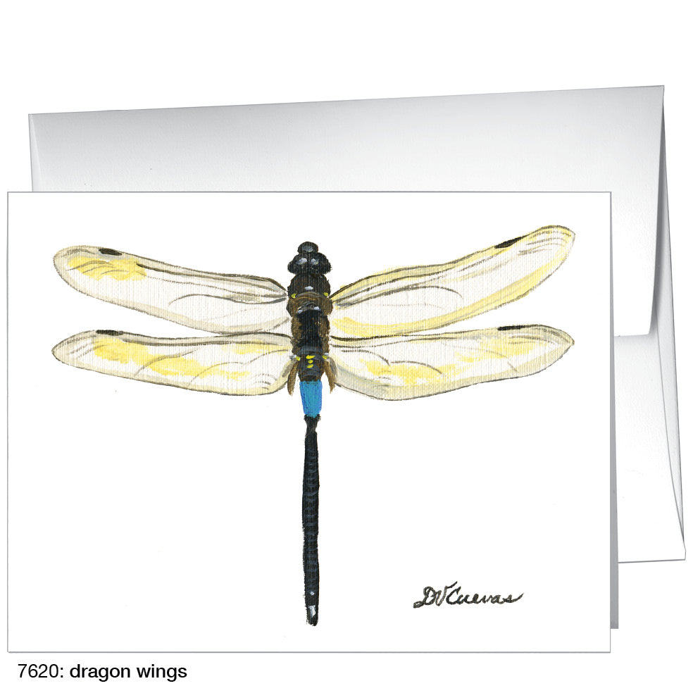 Dragon Wings, Greeting Card (7620)
