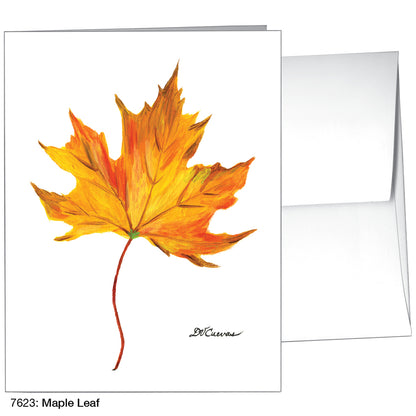 Maple Leaf, Greeting Card (7623)