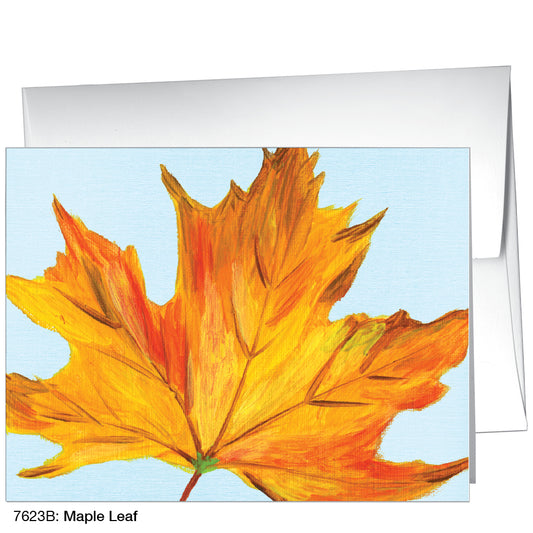 Maple Leaf, Greeting Card (7623B)