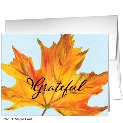 Maple Leaf, Greeting Card (7623D)