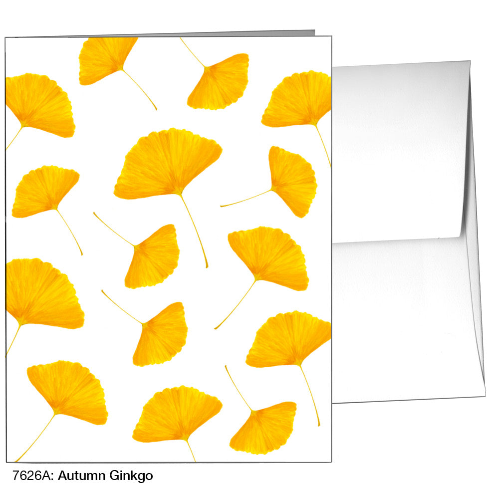Autumn Ginkgo, Greeting Card (7626A)