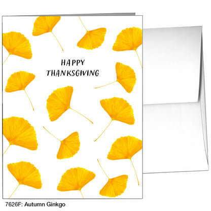 Autumn Ginkgo, Greeting Card (7626F)