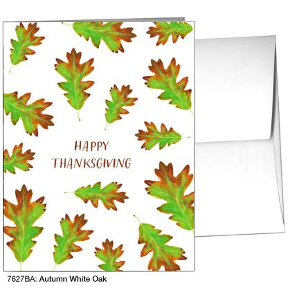 Autumn White Oak, Greeting Card (7627BA)