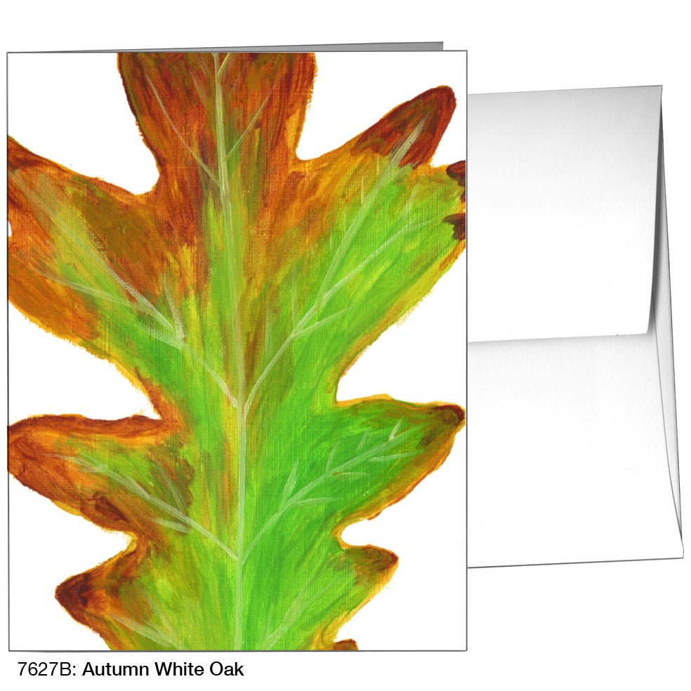 Autumn White Oak, Greeting Card (7627B)