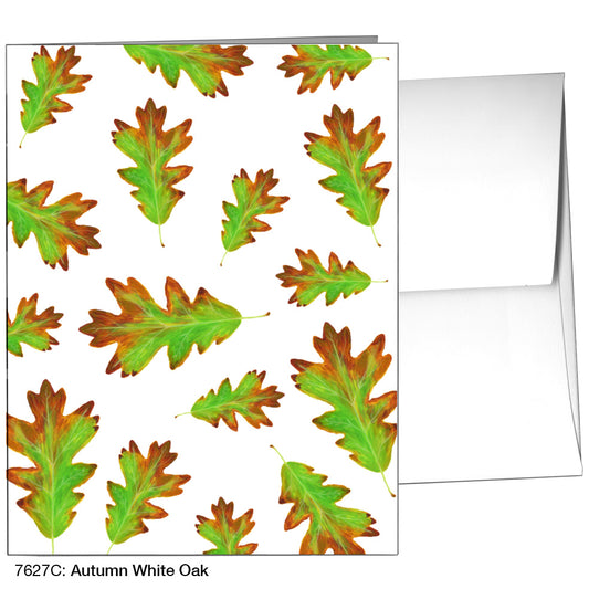 Autumn White Oak, Greeting Card (7627C)