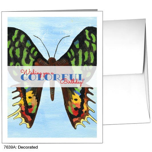 Decorated, Greeting Card (7639A)