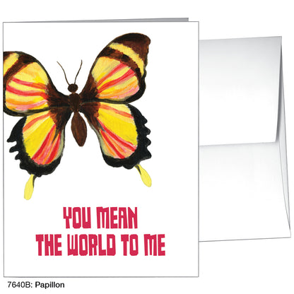 Papillon, Greeting Card (7640B)