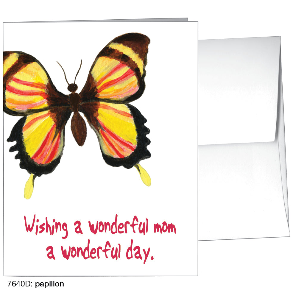 Papillon, Greeting Card (7640D)