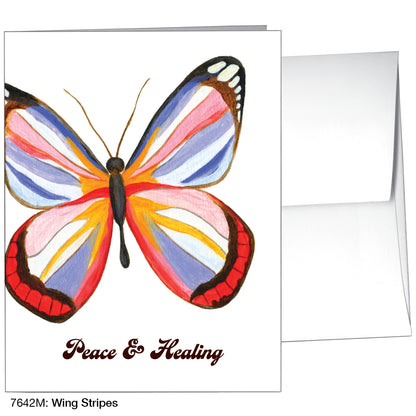 Wing Stripes, Greeting Card (7642M)