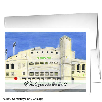 Comiskey Park, Chicago, Greeting Card (7650A)